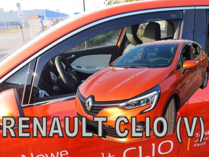 Protiprůvanové plexi, ofuky skel - RENAULT CLIO V 5d 2019→ přední