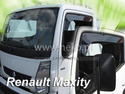Protiprůvanové plexi, ofuky skel - Renault Maxity 2dv. 07-