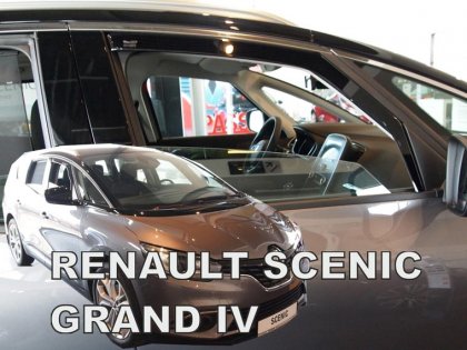 Protiprůvanové plexi, ofuky skel - Renault Scenic 5dv 17-/Scenic Grand