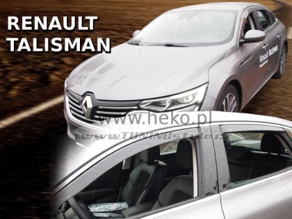 Protiprůvanové plexi, ofuky skel - Renault Talisman 16- (+zadní)