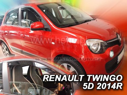 Protiprůvanové plexi, ofuky skel - Renault Twingo 5dv. 14-