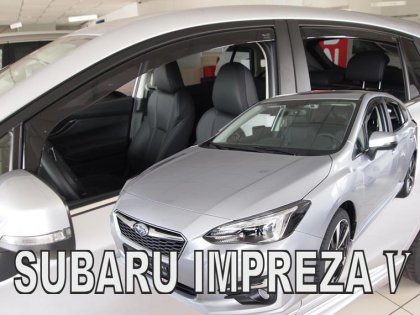 Protiprůvanové plexi, ofuky skel - SUBARU Impreza V 5d 2017 zadní