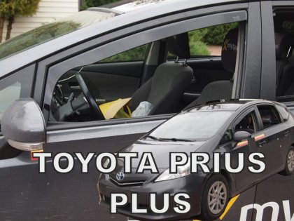 Protiprůvanové plexi, ofuky skel - TOYOTA Prius Plus 5d 2011- přední