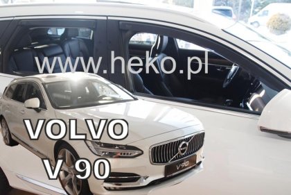 Protiprůvanové plexi, ofuky skel - Volvo V90 5dv 16- (+zadní)