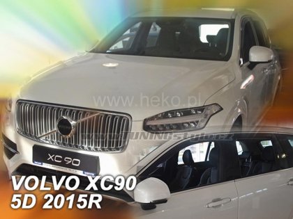 Protiprůvanové plexi, ofuky skel - Volvo XC90 5dv. 15- (+zadní)