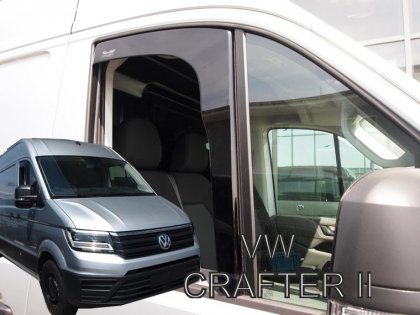 Protiprůvanové plexi, ofuky skel - VW Crafter 2dv 17-