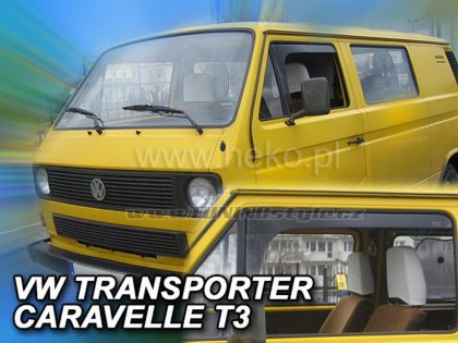 Protiprůvanové plexi, ofuky skel - VW T3 Caravelle 2dv. 79-90