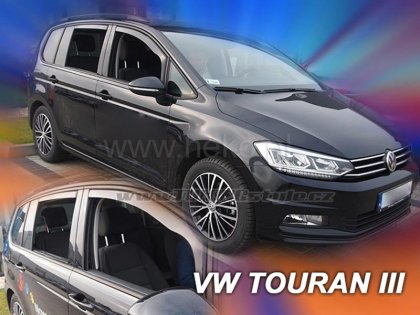 Protiprůvanové plexi, ofuky skel - VW Touran 5dv. 15- (+zadní)