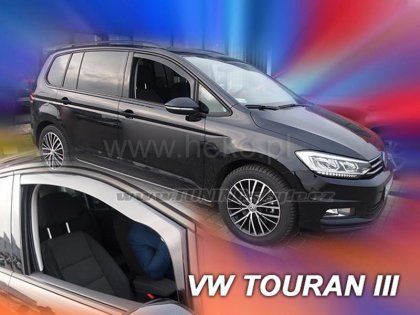 Protiprůvanové plexi, ofuky skel - VW Touran 5dv. 15-