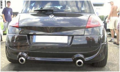 Przedłużenie Zderzaka Tylnego Renault Megane II Phase 1 Hatchback
