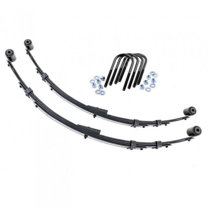 Rear leaf springs with U-bolts Rough Country Lift 4"