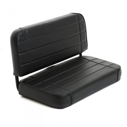 Rear seat Black Vinyl Smittybilt