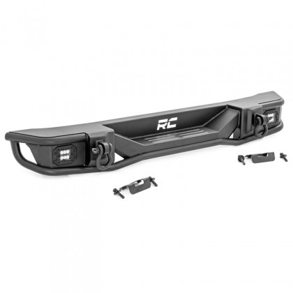 Rear steel tubular bumper with LED lights Rough Country