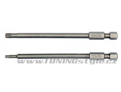 Sada bitů 1/4" 2 ks TORX L=100 mm T10, T25