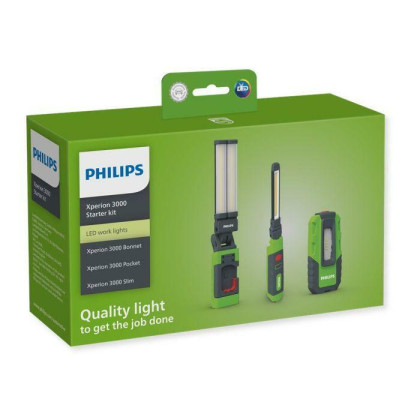 Sada dílenských lamp LED Philips XPERION 3000