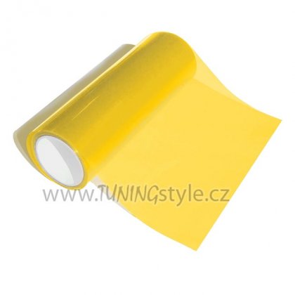 Samolepící stylingová transparetní folie žlutá 30cm