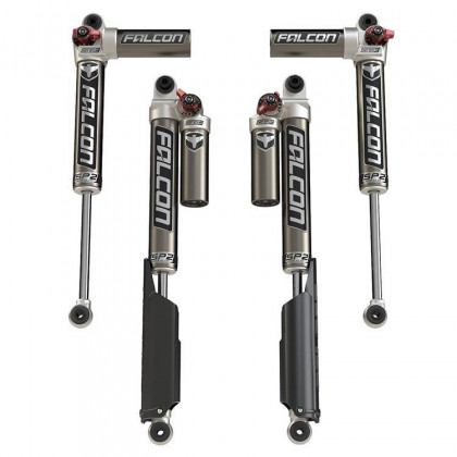 Shock absorber kit TeraFlex Falcon SP2 3.3 Fast Adjust Piggyback Petrol Lift 2-4,5"