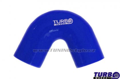 Silikonová hadice, koleno TurboWorks Blue 135° 70mm