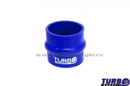 Silikonová hadicová spojka antivibrační TurboWorks Blue 57mm