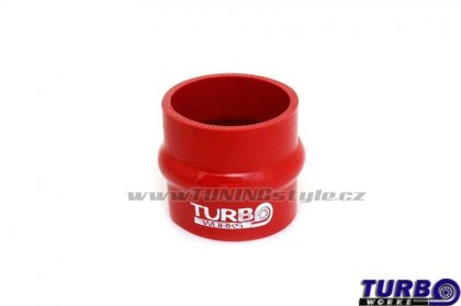 Silikonová hadicová spojka antivibrační TurboWorks Red 84mm