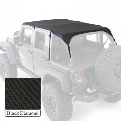 Soft top extended Black Diamond Smittybilt