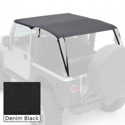 Soft top extended Denim Black Smittybilt