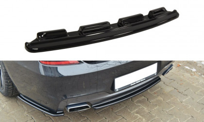 Splitter zadní, prostřední BMW 6 Gran Coupé M-Pack (Bez žeber) 2013- carbon look