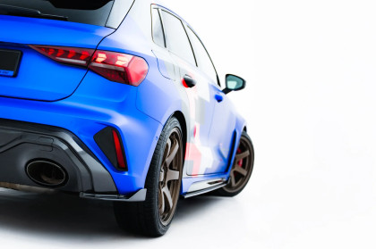 Splittery zadní boční Audi RS3 Sportback 8Y Facelift carbon