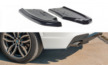 Splittery zadní boční BMW X3 F25 M-Pack Facelift 2014- 2017 carbon look