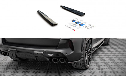 Splittery zadní boční BMW X5M F95 černý lesk