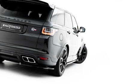 Splittery zadní boční Land Rover Range Rover SVR Mk2 Facelift černý lesklý plast