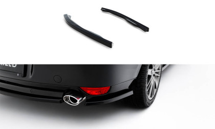 Splittery zadní boční Renault Laguna Hatchback GT Mk3 černý lesklý plast