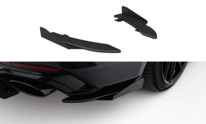 Splittery zadní boční Street Pro + flaps Audi RS5 Sportback F5 černé