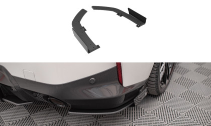 Splittery zadní boční Street Pro + flaps BMW 2 Coupe M-Pack G42 černo-červené