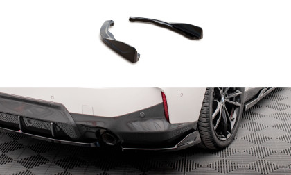 Splittery zadní boční V.1 BMW 2 Coupe M-Pack G42 černý lesklý plast