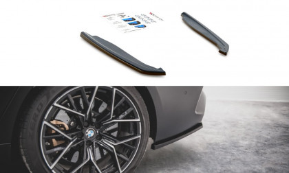 Splittery zadní boční V.2 BMW M8 Gran Coupe F93 černý lesklý plast