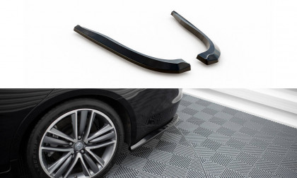 Splittery zadní boční V.2 Infiniti Q50 S Mk1 černý lesklý plast