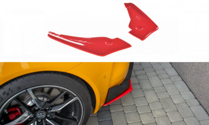 Splittery zadní boční V.2 Toyota Supra Mk5 2019- černý lesklý plast