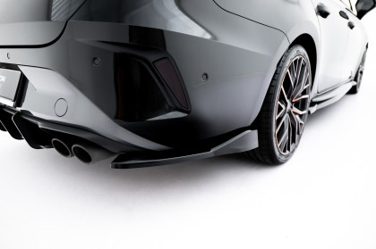 Splittery zadní boční V.3 Cupra Leon ST Mk1 Facelift černý lesklý plast