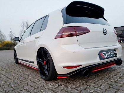 Splittery zadní boční VW GOLF Mk7 GTI CLUBSPORT 2016- 2017 carbon look