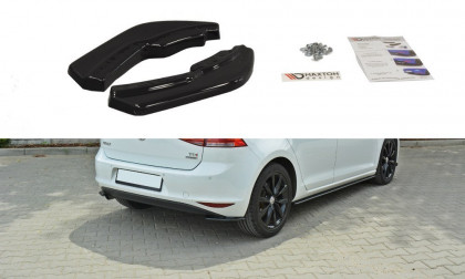 Splittery zadní VW Golf Mk7 Standard 12-16 černý lesklý plast