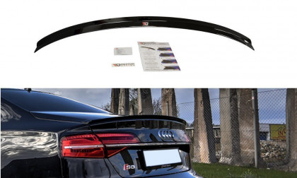 Spoiler Maxton AUDI S8 D4 černý lesklý plast