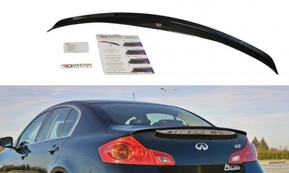 Spoiler Maxton Infiniti G37 Sedan carbon look