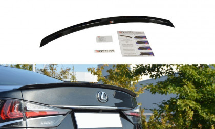 Spoiler Maxton Lexus GS IV Facelift T carbon look