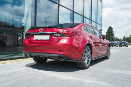 Spoiler Maxton Mazda 6 GJ (Mk3) Facelift černý lesklý plast