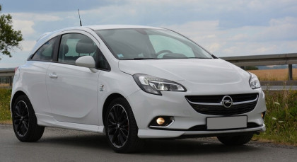 Spoiler pod přední nárazník 2-díly splitters - TFB Opel Corsa E OPC style