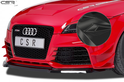 Spoiler pod přední nárazník CSR - Audi TT RS 8J carbon look lesklý