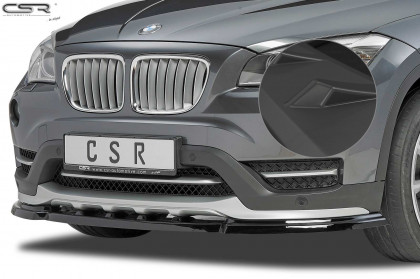 Spoiler pod přední nárazník CSR - BMW X1 E84 černý matný