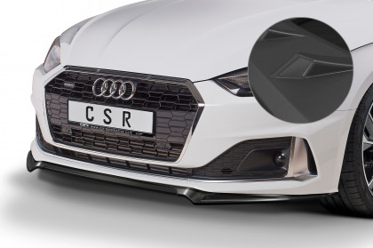 Spoiler pod přední nárazník CSR CUP - Audi A5 F5 19- Basis / Advanced černý matný