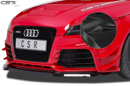 Spoiler pod přední nárazník CSR CUP - Audi TT RS 8J černý lesklý